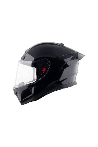 Axor Saber Sc Full Face Motosiklet Kaskı Parlak Siyah