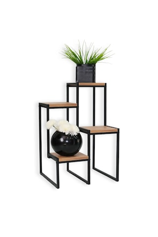 Çiçek Standı Saksı Standı Çiçeklik Raf Bitki Rafı 2144