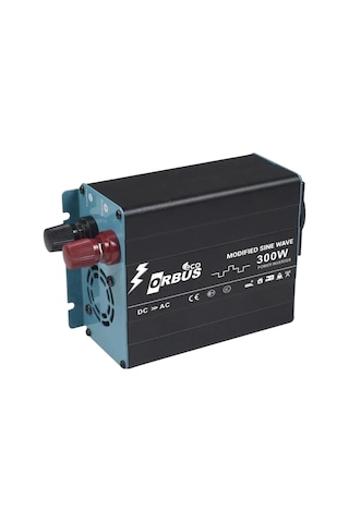 Orbus Mse300w 12 Volt -300 Watt 220v Ac 50hz 600 Watt Surge Eco Modified Sinus İnverter 12 Volt 220 Vol Çevirci