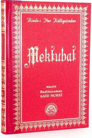 Mektubat / Risalei Nur Tercümesi Büyük Boy, Sırtı Deri, Kod:0...