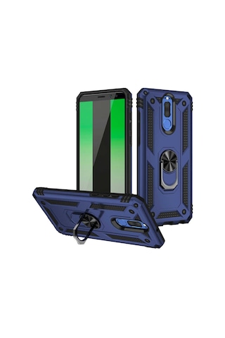 Huawei Mate 10 Lite Kilif Yüzüklü Zirh Tank Vega 534120047