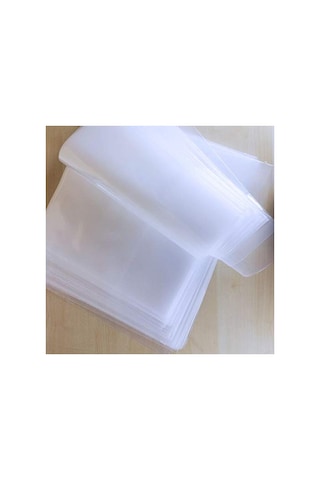 Naylon Plak Koruma, 32x32 Cm, 25 Adet Set Açık Kahverengi