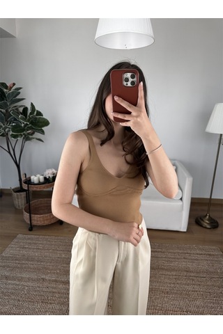 Askılı Atlet Camel Camel