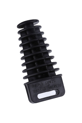 Kosona Motosiklet Atv Egzos Borusu Koruması 27-48mm Tapered Fit Su Ve Nem Engelleme Siyah Kauçuk Tıkanıklığı