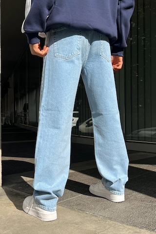 Flaw Basic Baggy Jean Buz Mavi Buz Mavi