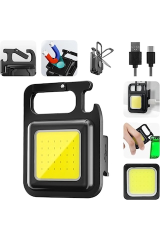 Anahtarlıklı Fener Fener Cob Led 5492