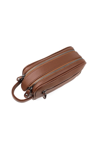 Unisex Taba Kozmetik, Seyahat, El Çantası Portföy Çanta Taba