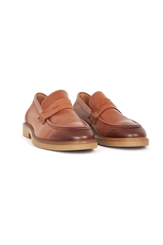 Dericlub Erkek Gerçek Deri Klasik Loafer Fr 242025 Taba Taba