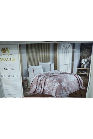 Walls 6 Parça Battaniye Seti Mona Rose Pembe