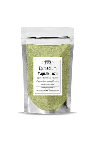 Tos The Organic Spices Teke Otu Tozu 100 G Tos The Organic Spices Teke Otu Tozu 100 G