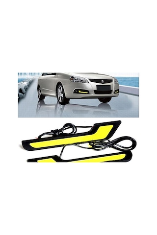 12v Su Geçirmez L Model Gündüz Ledi Beyaz Sis Gündüz Farı