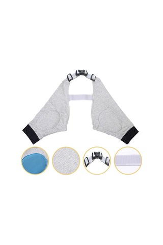 Homyl Köpek Dizlik Bacak Koruyucu Bileklik Köpekler L-gri