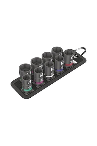 05004580001 Belt C Impaktor 1, Lokma Anahtar Seti, 1/4 Inç X 10 Mm, 9 Parça