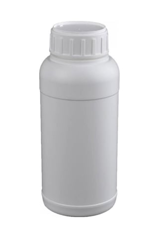 Güvenç Ambalaj Beyaz Boş Plastik Tarım Şişe 5 x 1 L