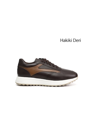 Gönderi(R) Gönderi R Erkek Kahverengi Bağcıklı Hakiki Deri Sneaker Ddma83531648