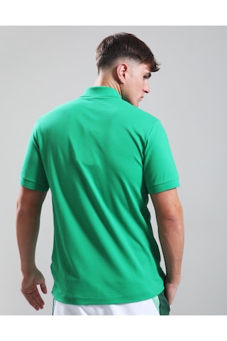 Lacoste Geniş Beden Erkek Polo T-shirt Koyu Yeşil