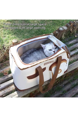 Jialan Küçük Pet Köpek Taşıyıcıları İçin Açık Taşıyıcı Çanta