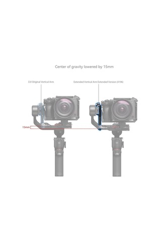 Smallrig 4196 Djı Rs 3 Mini İçin Genişletilmiş Dikey Kol