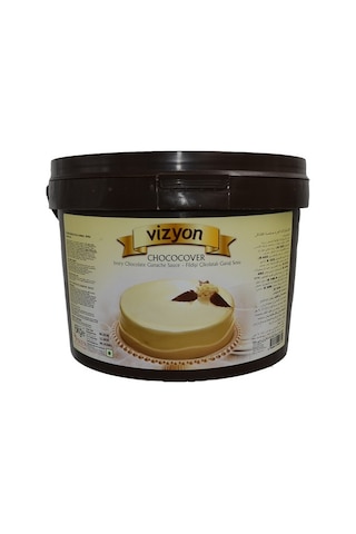 Vizyon Fildişi Çikolatalı Ganaj Sosu 6 kg