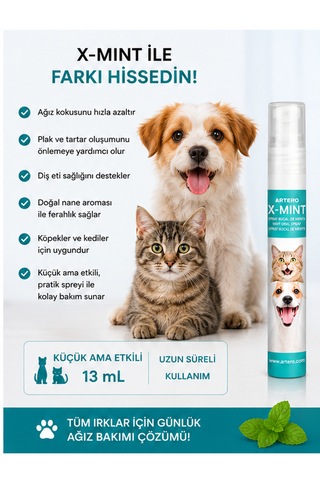 Artero X-mint Ağız Koku Giderici Ve Plak Önleyici Sprey 13 Ml