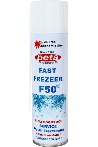 Soğutucu Sprey Beta F-50 Fast Frezeer KT-50 200 ML