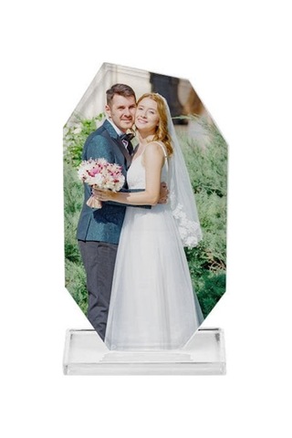Sublimasyon Beyaz Kristal Plaket 1008
