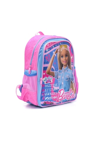 Pembe Kız Çocuk Barbie Hawk Positive Kız Çocuk İlkokul Çantası 41