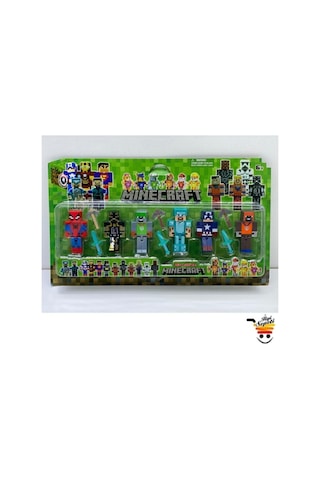 Spiderman Kaptan Amerika Paw Patrol 12 Parça Oyuncak