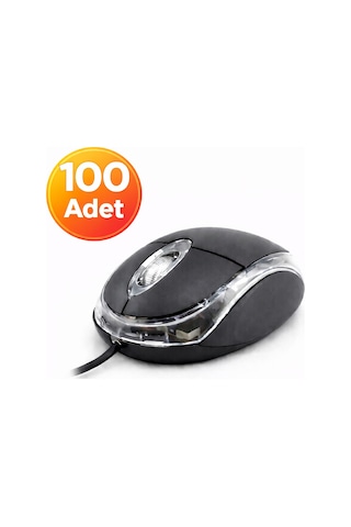Koodmax Usb Optik Mouse 800 Dpı - Led Aydınlatma - Kablolu Maus - Işıklı W0015-n9-100adet