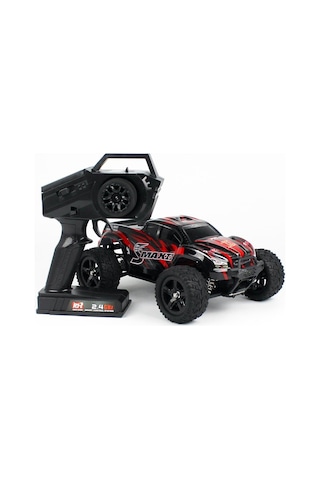 Remo 1635 1/16 Ölçek, 4wd Off Road Monster Truck Smax Kırmızı Kaportalı, Fırçasız Motorlu, 7.4v 1500mah Li-po Pilli, Rc Model