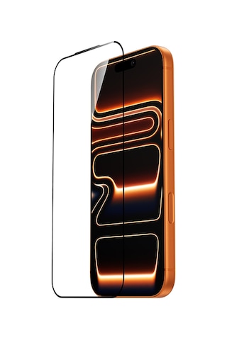 İphone 17 Pro Max Uyumlu Benks Glass Warrior 2.0 Ar-ezfita Ekran Koruyucu Uygulama Aparatlı Şeffaf