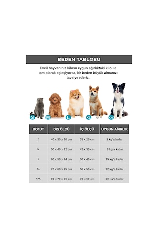 Pet Dreams Sprit Lüks Kedi/köpek Yatağı, Kaymaz Altlık, Sertifikalı Kumaş, Yıkanabilir, Silikon Elyaf Dolgulu Tu