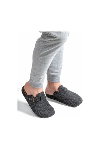 Twigy Manu Erkek Ev Terliği Siyah 41/45 AA0430 Siyah