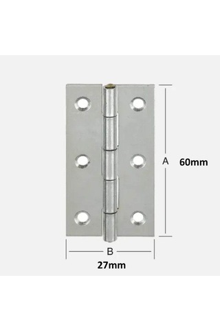 Sese Dar Sabit Menteşe Alüminyum 6cm Saten 104-6-2-81 Diğer