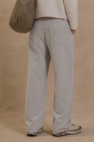 Tarz Cool Erkek Baggy Pantolon Geniş Paça Rahat Kesim Günlük Stil Gri