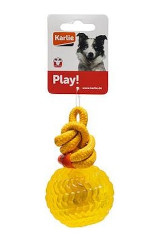 Karlıe İpli Plastik Top Sarı 16