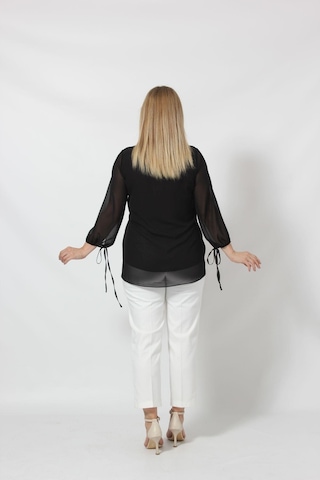 Moda Berray 3243-1 Kol Ucu Bağlama Detaylı Bluz 001