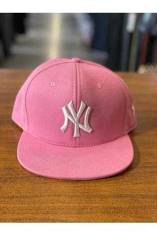 Hamze Ny Yankees Pembe Hiphop Snapback Rapper Basket Cap Şapka Pembe