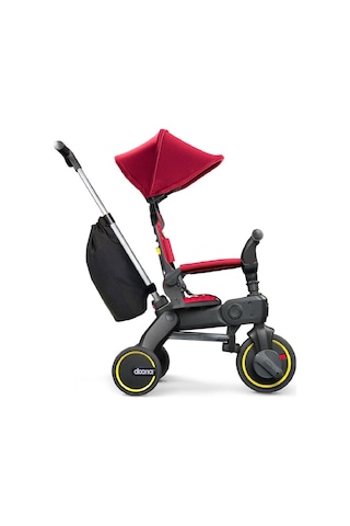 Doona Liki Trike Tek Parça Katlanır 3 Tekerlekli Bebek Bisikleti S3 Kırmızı
