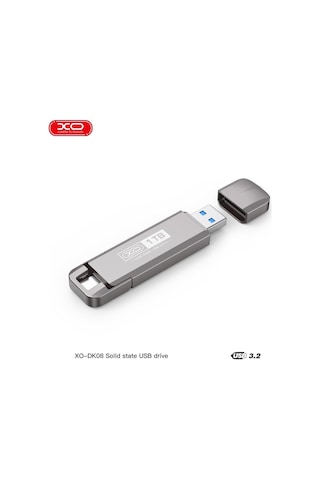 1 Tb Usb 3.2 Ve Type-c Çift Girişli 450mb/s Yazma Hızı Darbeye Dayanıklı Metal Ssd Flash Bellek