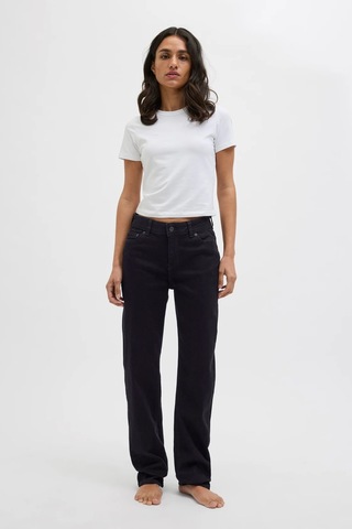 Jack & Jones Jxnice Kadın Jean Siyah