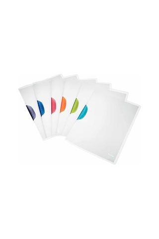 Leitz Wow A4 Colorclip Magic Sıkıştırmalı Dosya, Yeşil, 30 A4 Sayfa Kapasiteli, Esnek Plastik, 41740059 Diğer