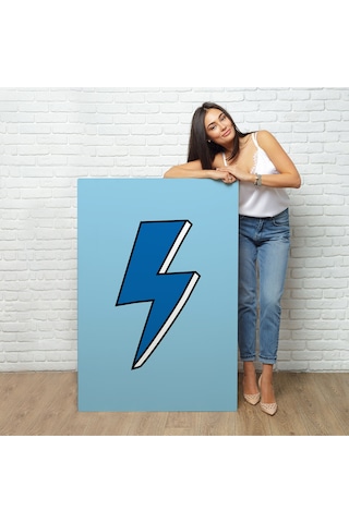 Çerçeveli Elektirik Enerji Simge Tablo-8052