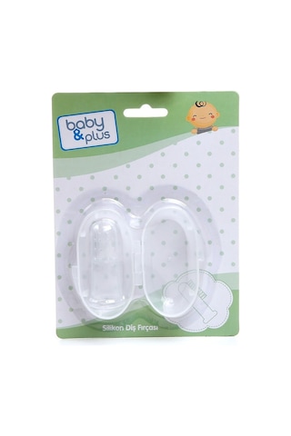 Baby Plus Bebek Silikon Diş Kaşıyıcı Şeffaf