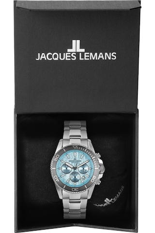Jacques Lemans 1-2206k Lıverpool Dıver Erkek Kol Saati Gümüş - Siyah
