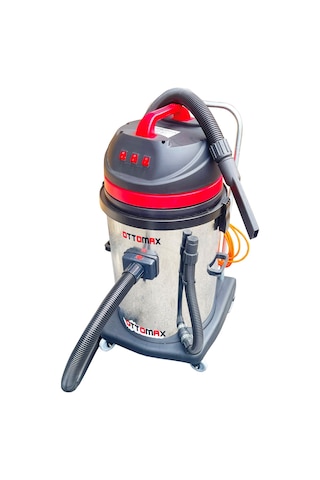 Ottomax 4200 Watt 3 Motorlu Islak Kuru Sanayi Tipi Oto Süpürge
