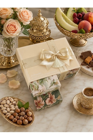 La Marmelato El Yapımı Fransız Makaronu 48'li Premium Hediye Kutusu Seti No 8