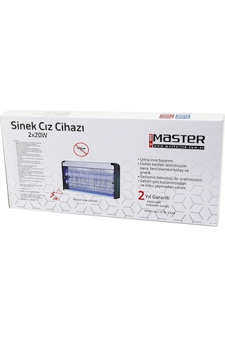 40w Lüx Kasa - Beyaz Kutu 2x20w Sinek Öldürücü Cız Makine Sd-70 5570