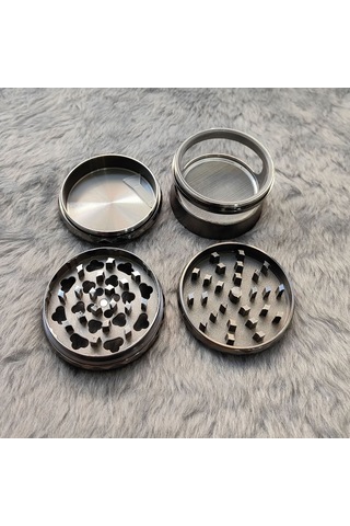 63 MM Gri Tütün Baharat Herbal Öğütücüsü Parçalayıcı Rc80gr