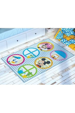 Disney Mickey Baby Lisanslı Halı-Çok Renkli Disney Mickey Baby Lisanslı Halı-Çok Renkli